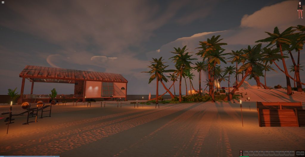 Райский уголок в 3D-мире "Maska"