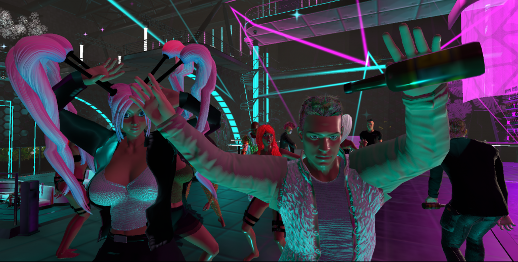 Отрыв в клубе 3D-мира "Maska"